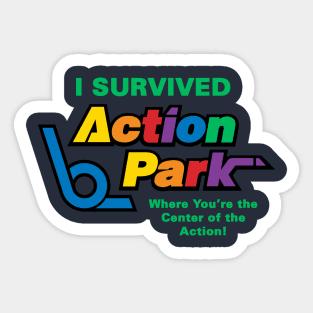 Action Park Survivor Sticker